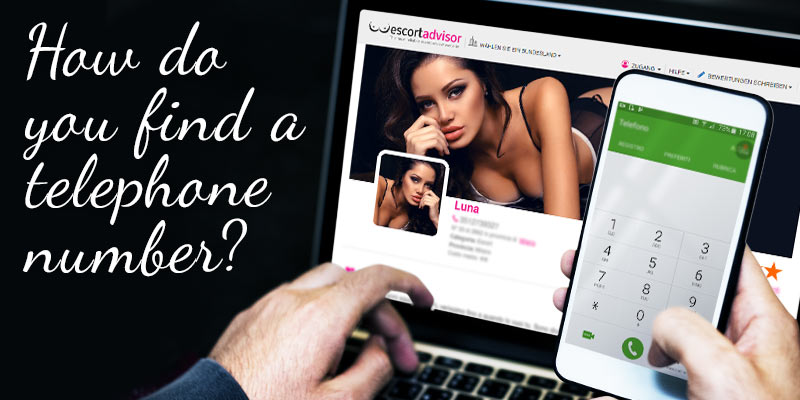 How do you find a telephone number?